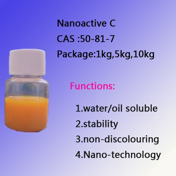 Nanoactive VC cas 50-81-7 Nanoactive vitamin C